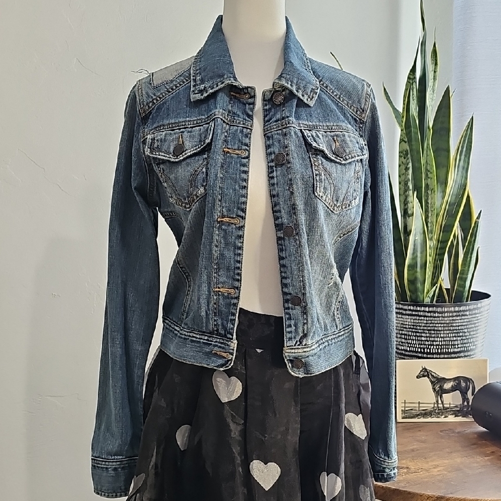 Roxy Classic Blue Jean Jacket - image 1